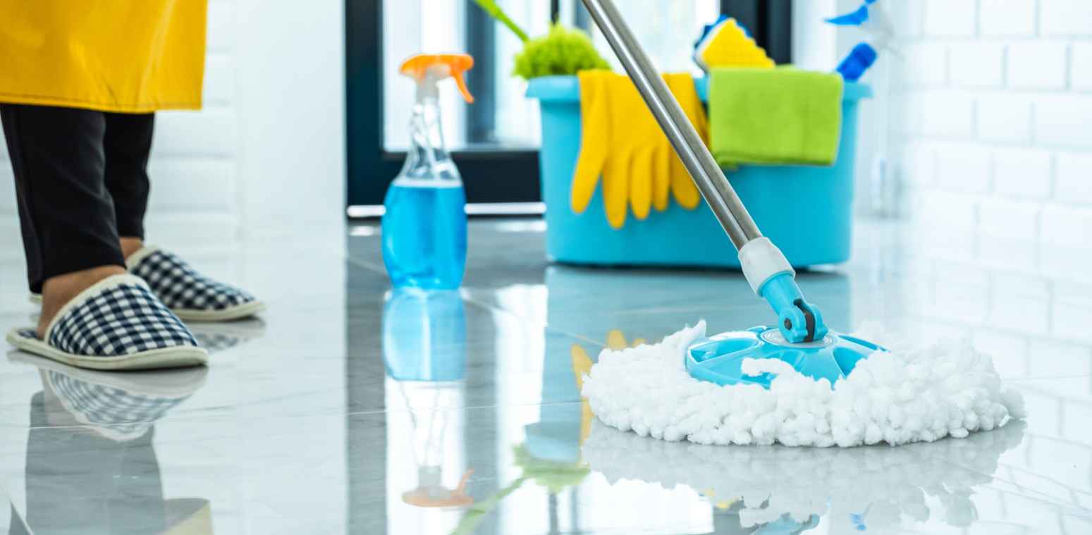 Office cleaning flu season